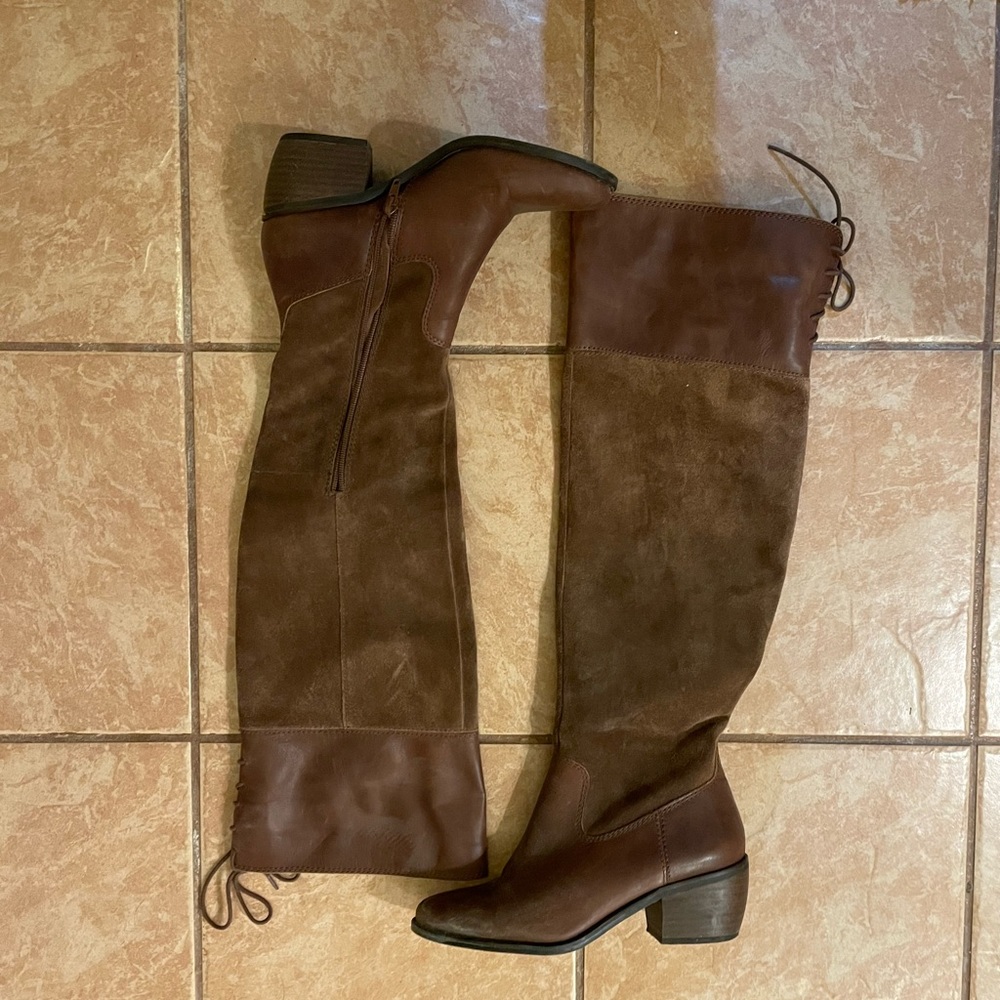 Lucky Brand over the knee boots